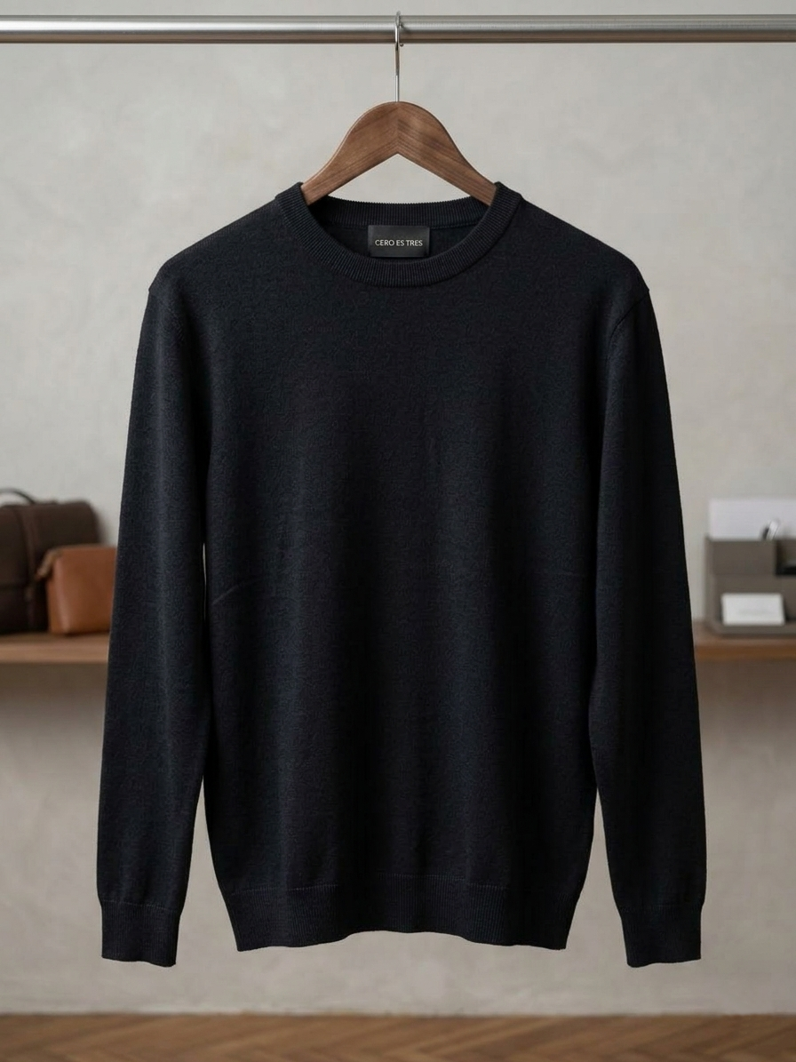 5248NE - SWEATER STOUT NEGRO